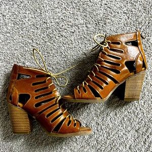 Rampage lace up sandals